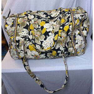Vera Bradley XL Travel Duffel Bag DOGWOOD Floral